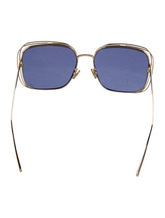 Christian Dior Square Tinted Sunglasses