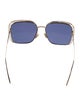 Christian Dior Square Tinted Sunglasses