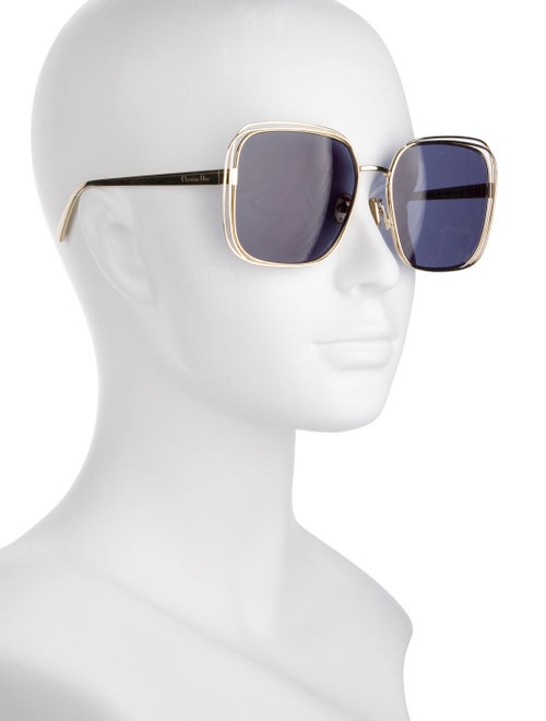 Christian Dior Square Tinted Sunglasses