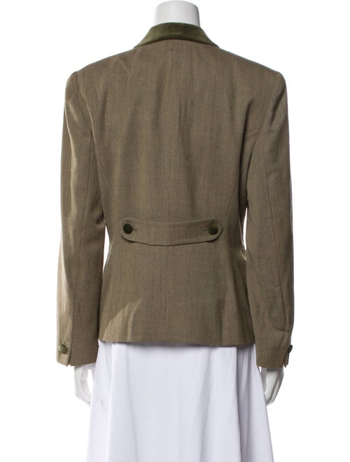 Christian Dior Wool Printed Blazer