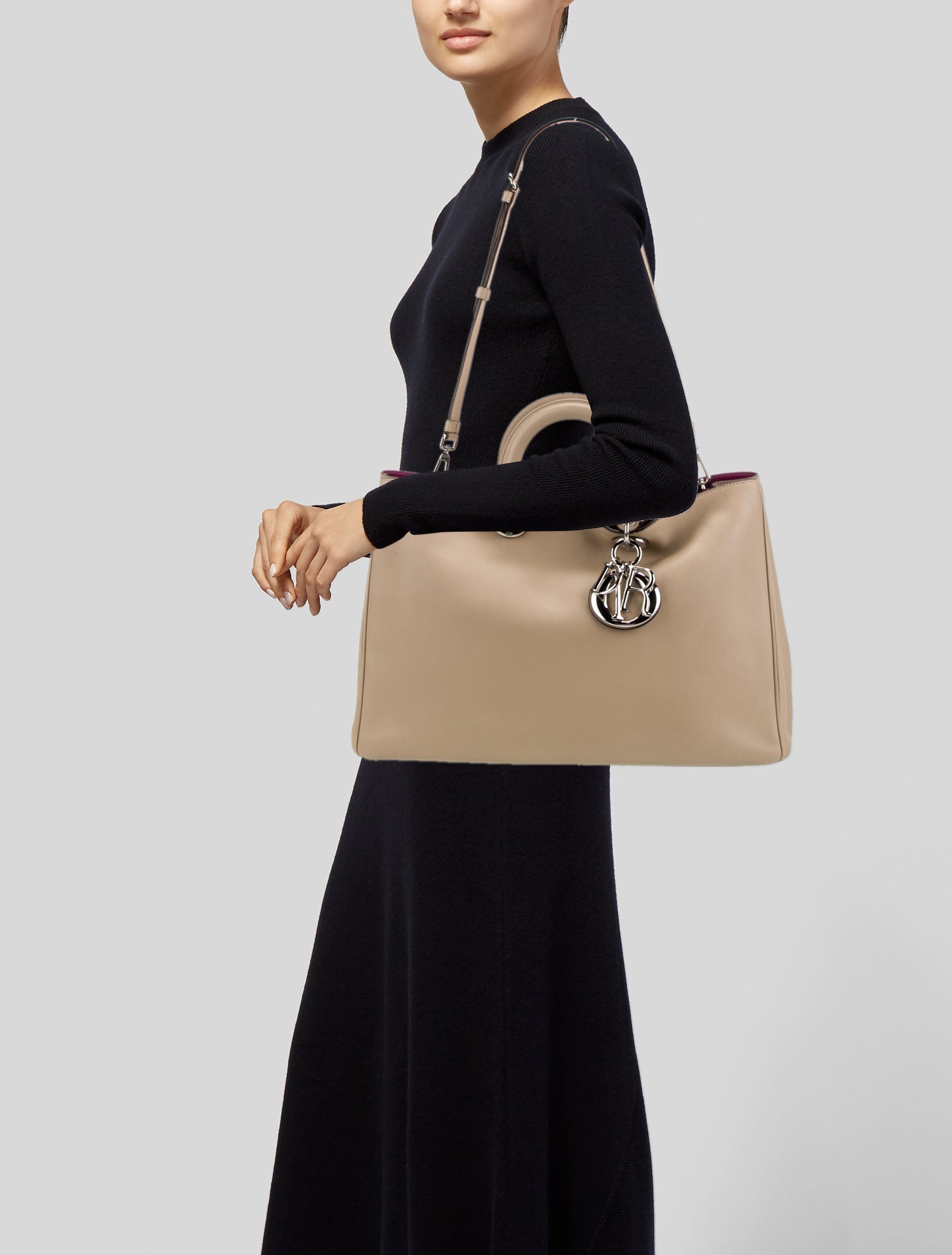 Christian Dior Leather Tote