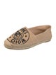 Christian Dior Printed Embroidered Accent Espadrilles