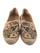 Christian Dior Printed Embroidered Accent Espadrilles