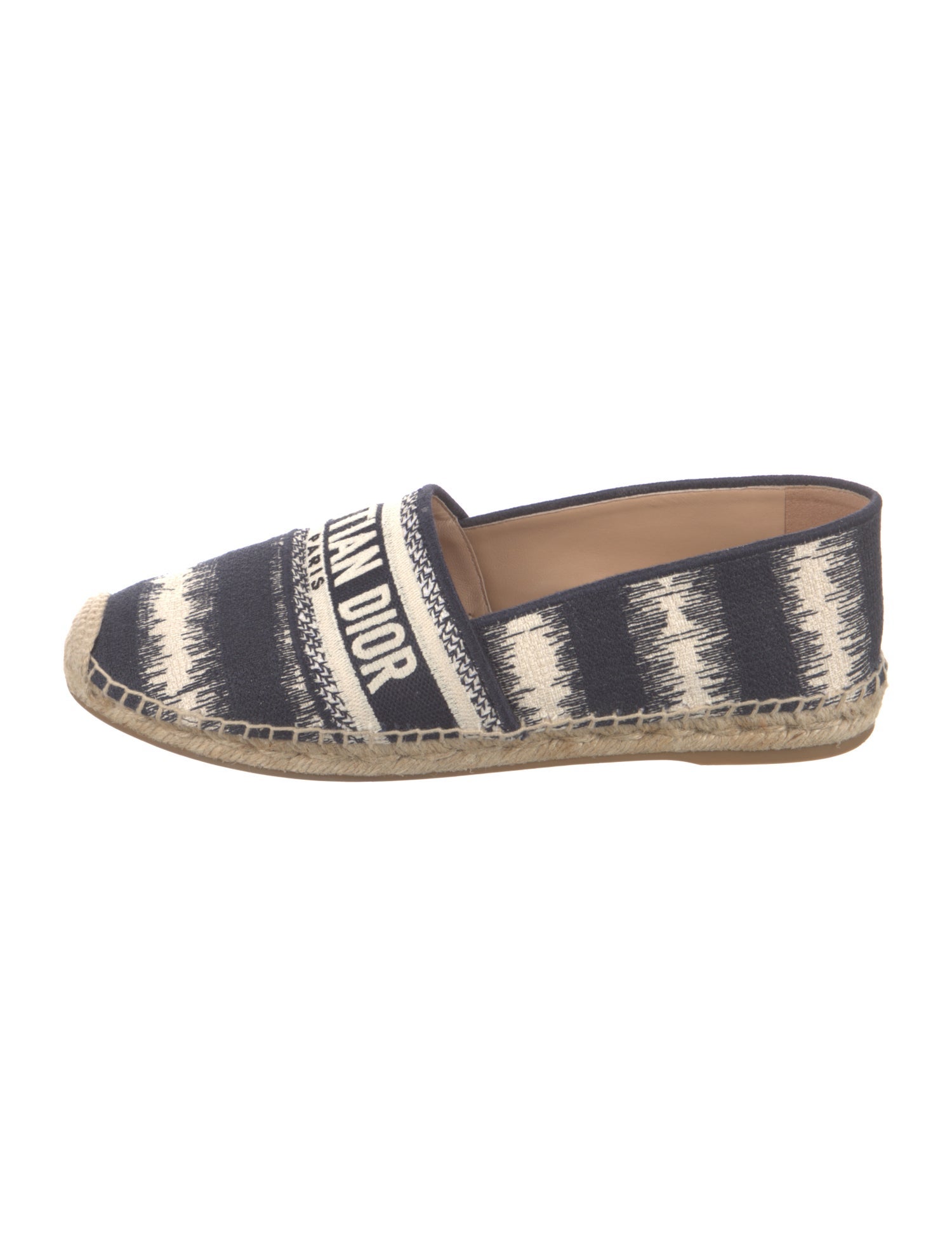 Christian Dior Canvas Printed Espadrilles