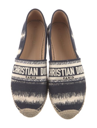 Christian Dior Canvas Printed Espadrilles