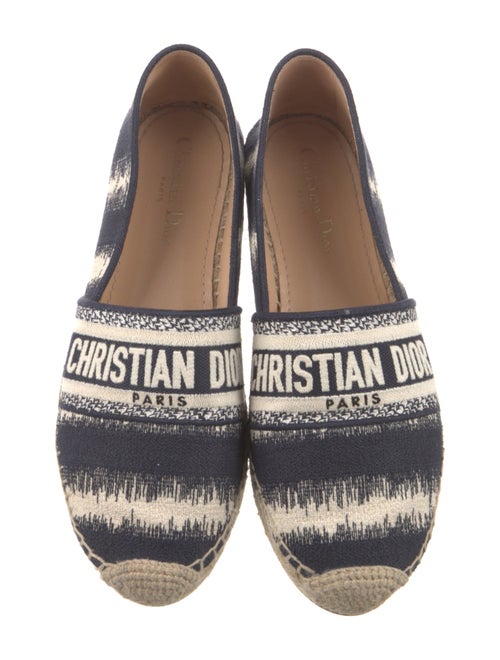 Christian Dior Canvas Printed Espadrilles