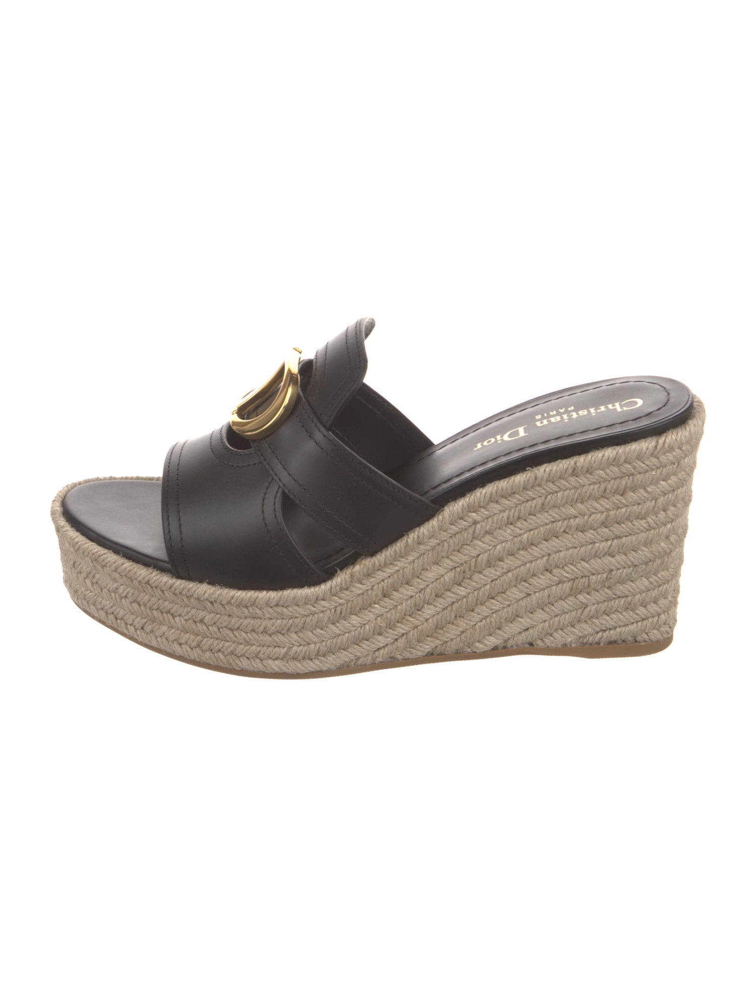 Christian Dior Leather Espadrilles