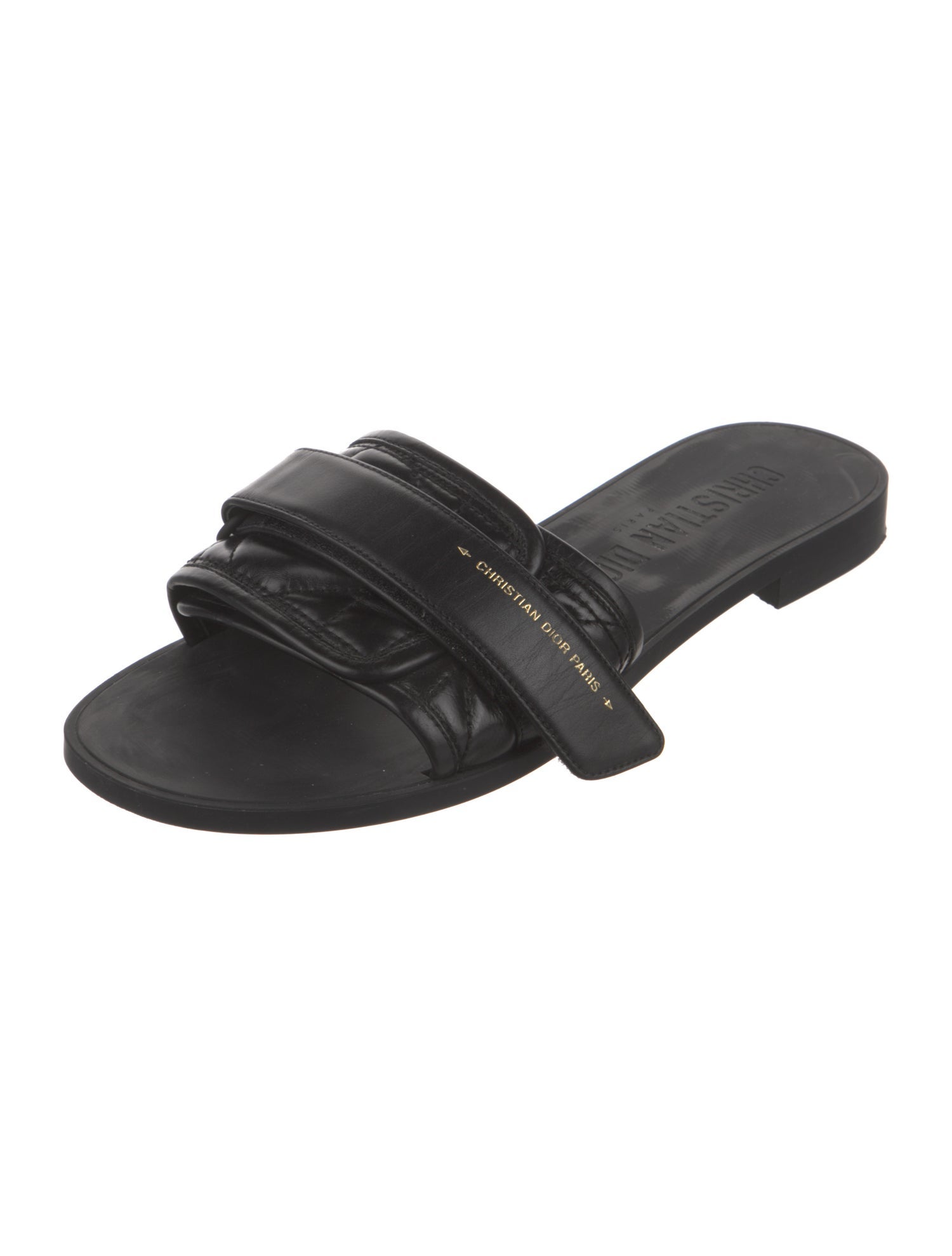 Christian Dior Leather Slides