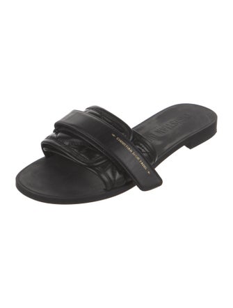 Christian Dior Leather Slides