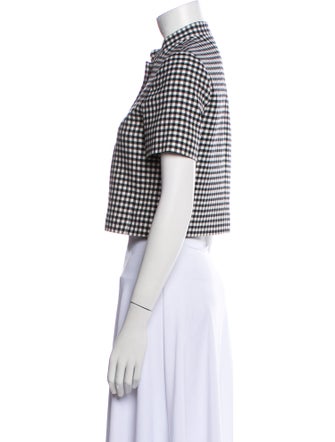 Christian Dior Virgin Wool Plaid Print Jacket