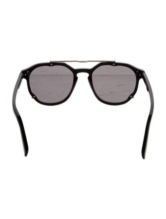 DIOR MEN BlackSuit Ri Oversize Sunglasses
