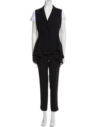 Christian Dior Wool Pant Set