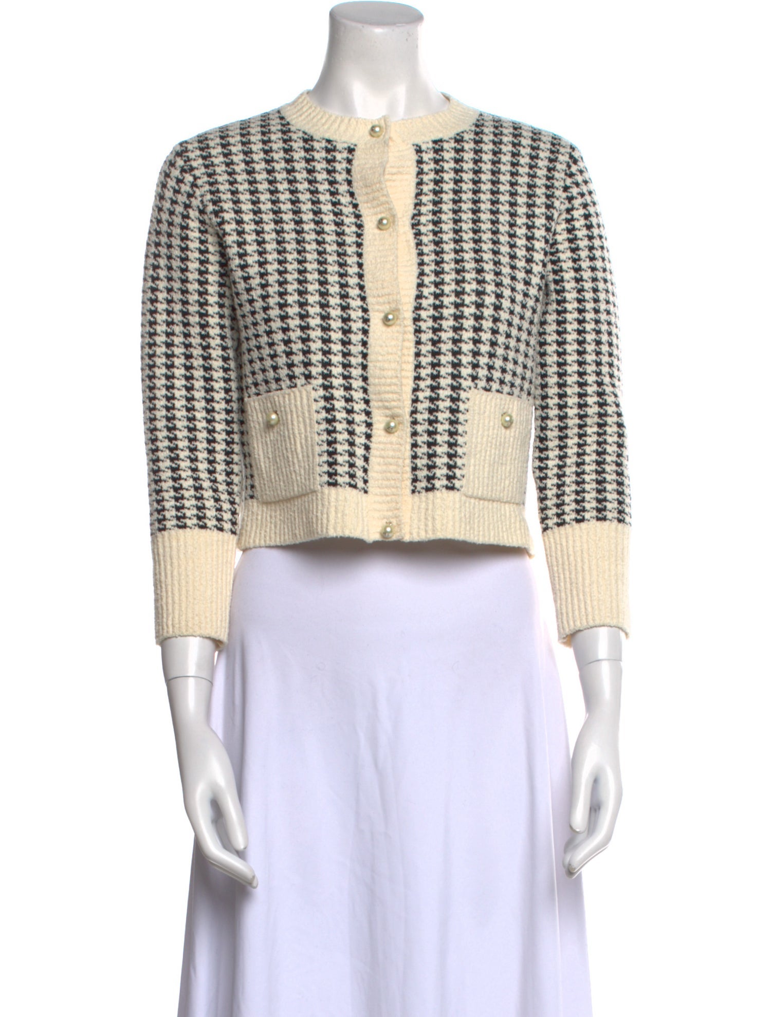 Christian Dior 2023 Houndstooth Sweater