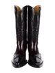 Christian Dior Leather Western Boots