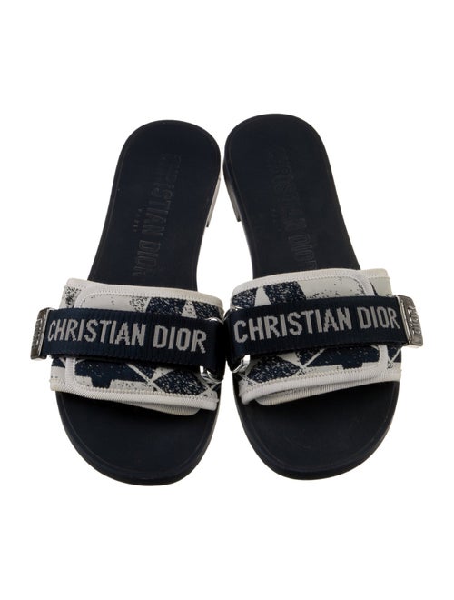 Christian Dior Rubber Printed Slides