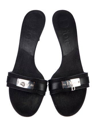 Christian Dior Canvas Slides