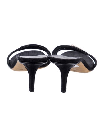 Christian Dior Canvas Slides