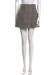 Christian Dior Virgin Wool Mini Skirt