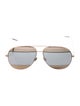 Christian Dior Aviator Tinted Sunglasses