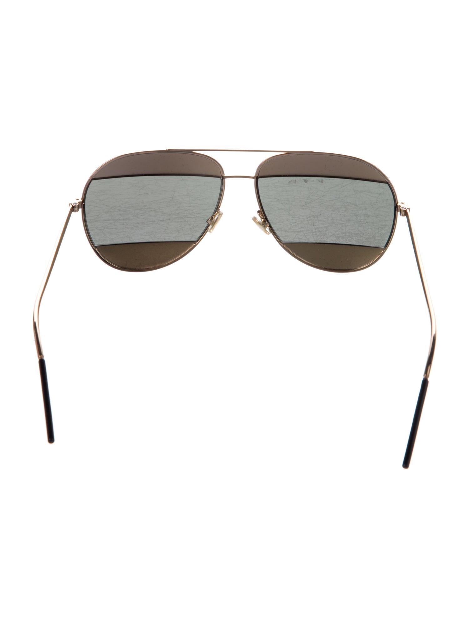 Christian Dior Aviator Tinted Sunglasses