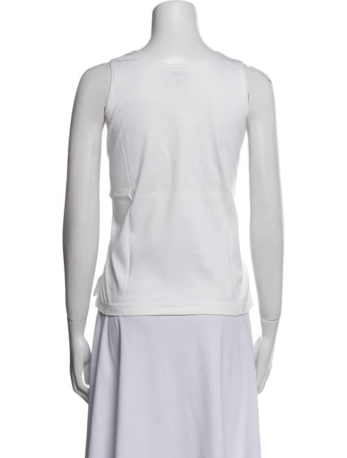Christian Dior Scoop Neck Sleeveless Top