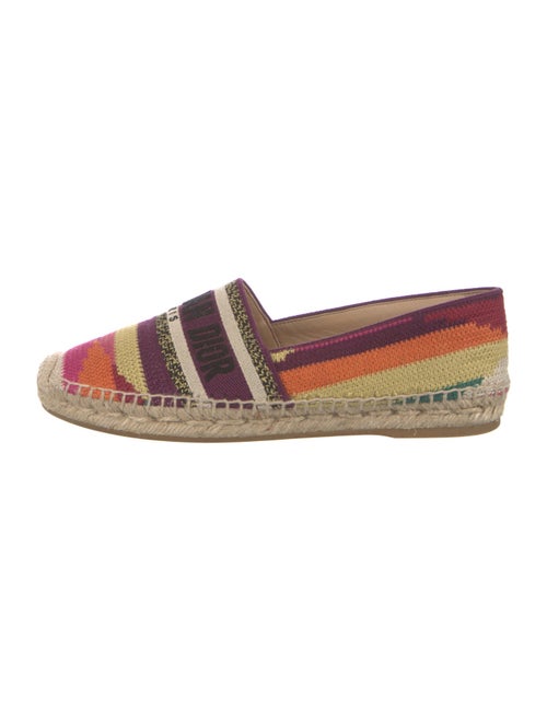 Christian Dior Canvas Printed Espadrilles