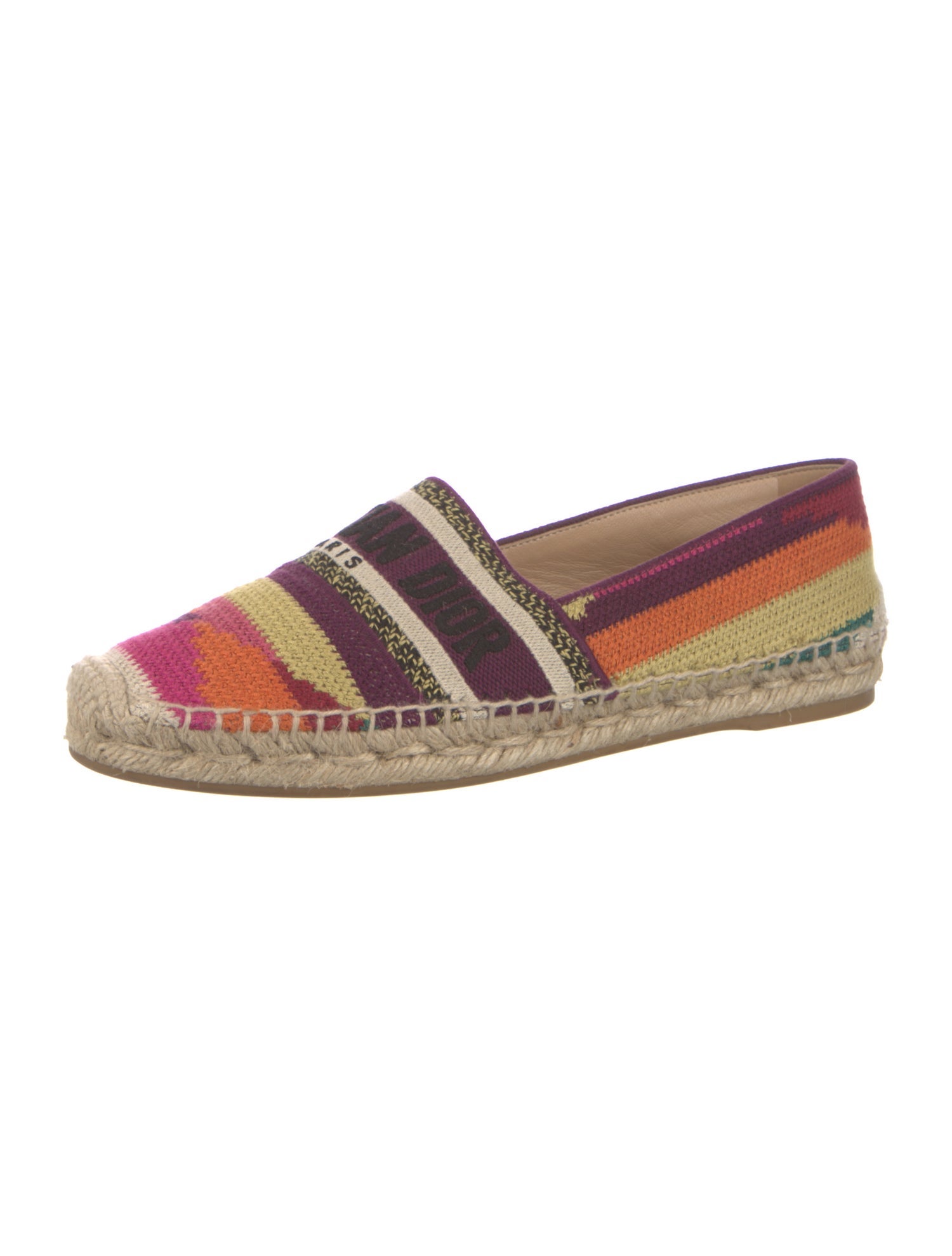 Christian Dior Canvas Printed Espadrilles
