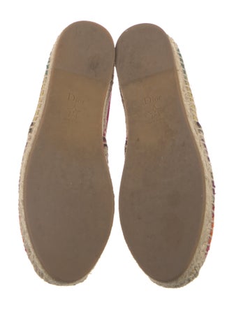 Christian Dior Canvas Printed Espadrilles