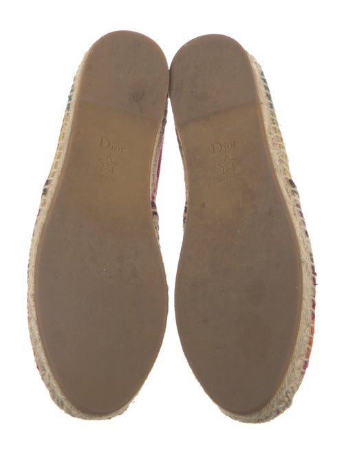 Christian Dior Canvas Printed Espadrilles