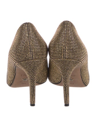 Christian Dior Crystal Studded Accents Pumps