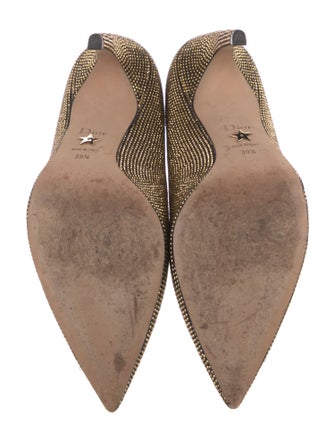 Christian Dior Crystal Studded Accents Pumps