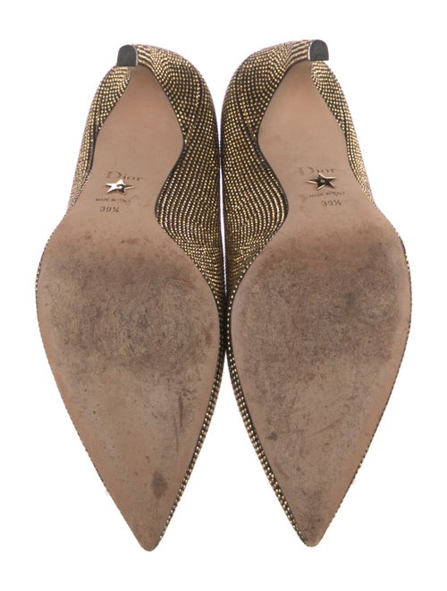 Christian Dior Crystal Studded Accents Pumps