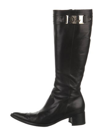 Christian Dior Leather Boots
