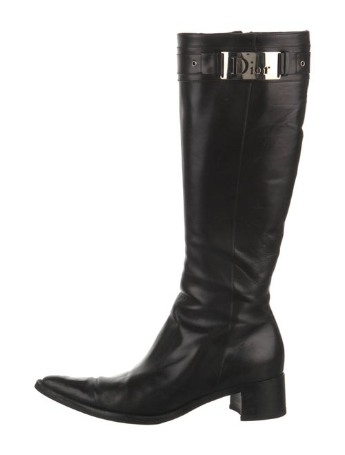 Christian Dior Leather Boots