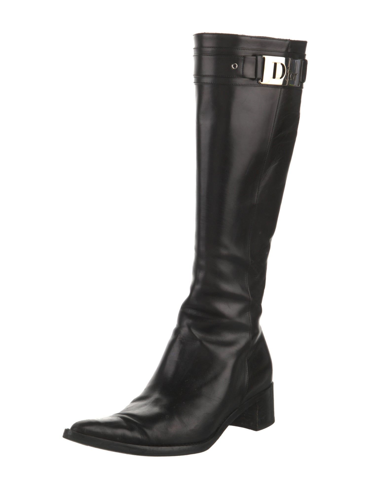 Christian Dior Leather Boots