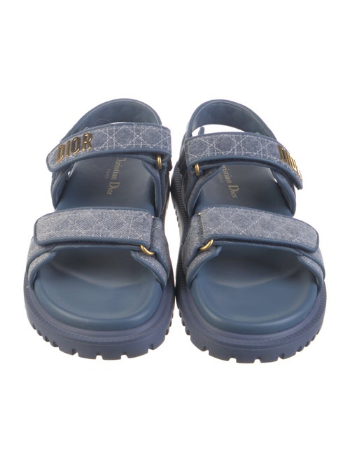 Christian Dior Leather Slingback Sandals