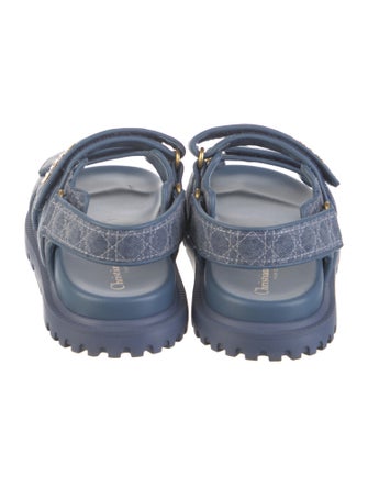 Christian Dior Leather Slingback Sandals