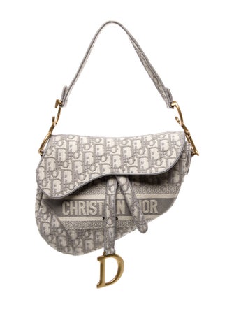 Christian Dior Oblique Jacquard Oblique Saddle