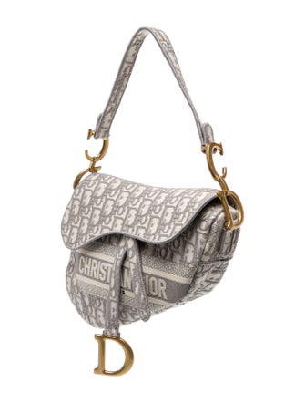 Christian Dior Oblique Jacquard Oblique Saddle