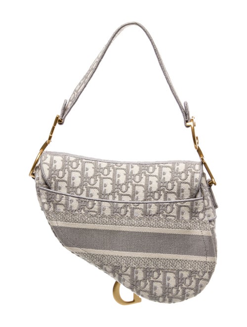Christian Dior Oblique Jacquard Oblique Saddle