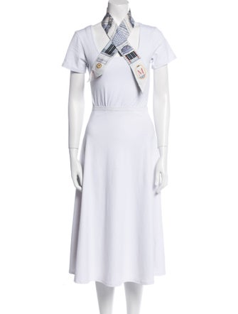 Christian Dior Silk Printed Bandeau