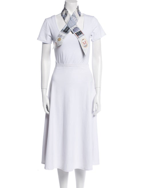 Christian Dior Silk Printed Bandeau