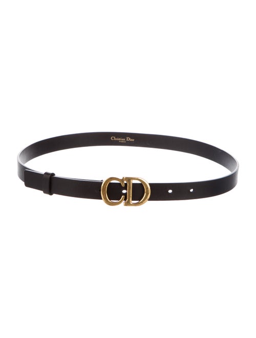 Christian Dior Skinny Leather Waist Belt