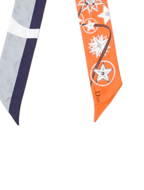 Christian Dior Silk Printed Bandeau