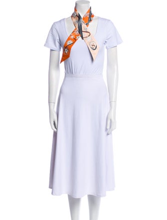 Christian Dior Silk Printed Bandeau