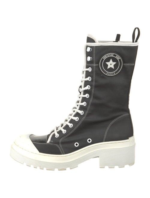 Christian Dior Canvas Boots