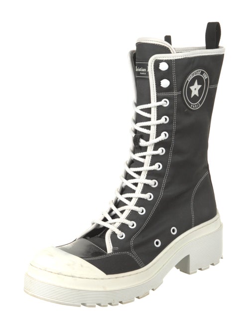 Christian Dior Canvas Boots