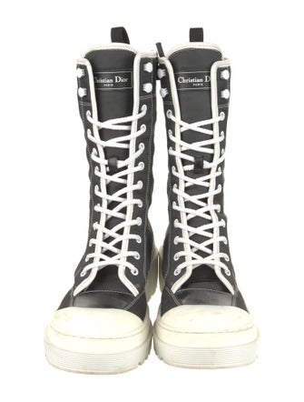 Christian Dior Canvas Boots