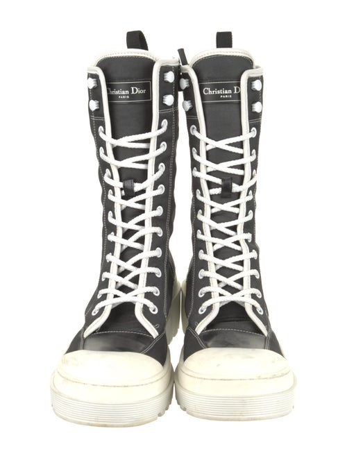 Christian Dior Canvas Boots
