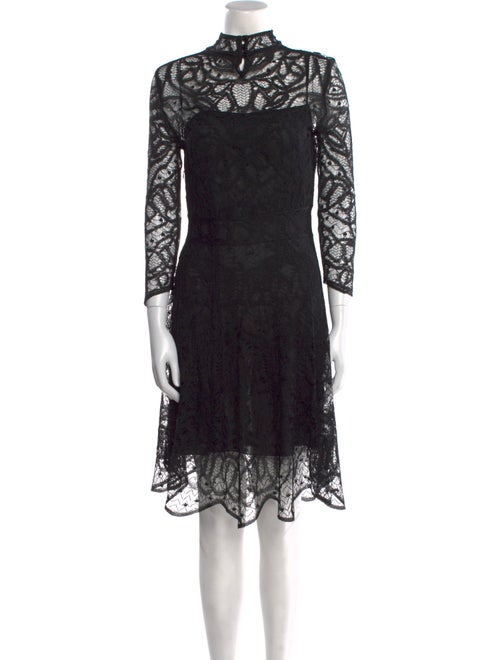 Christian Dior Lace Knee-Length Dress